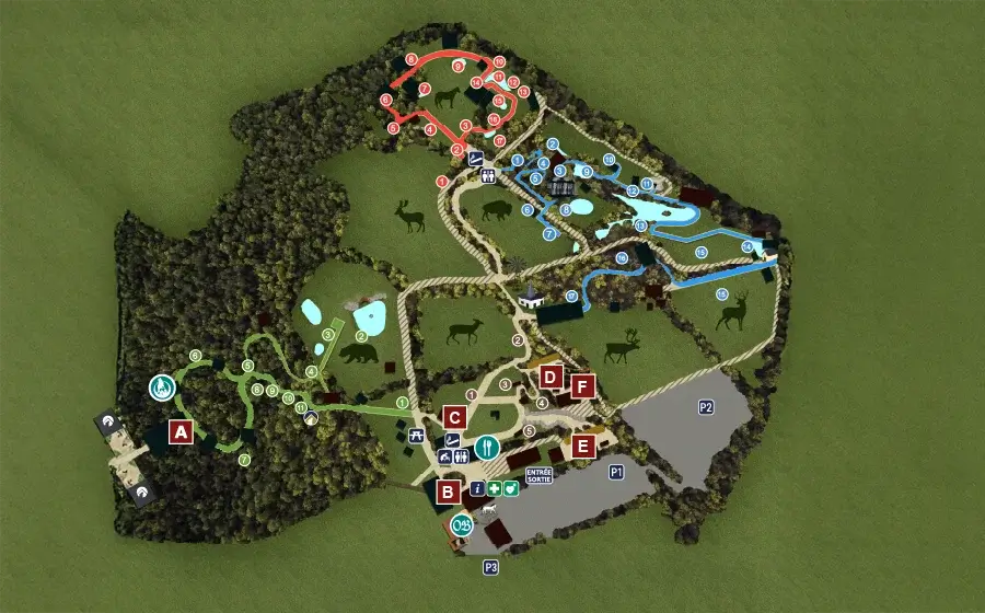 Plan du Parc